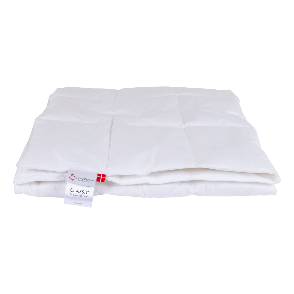 Classic Comfort andedunsdyne fra Home Feeling i varmeklasse ekstra sval