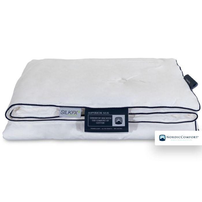 Sval sommer silkedyne med 100% langfibret mulberry-silke